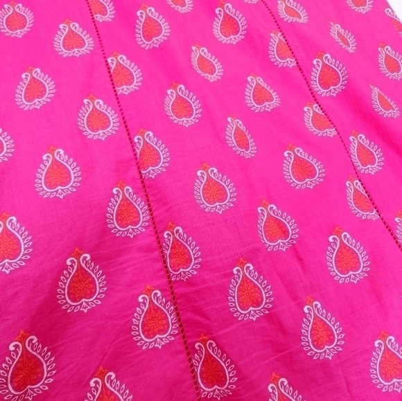 Vineyard Vines Pink Light Cotton Lined Dress Sz 4 - Picture 6 of 11